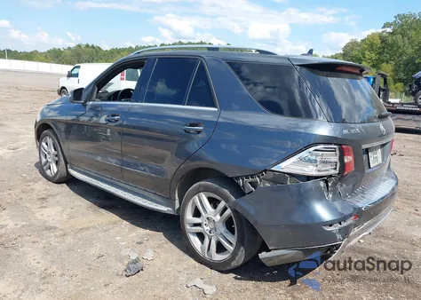 2014 Mercedes-Benz Ml 350 from USA, damaged, VIN 4JGDA5JB7EA381628
